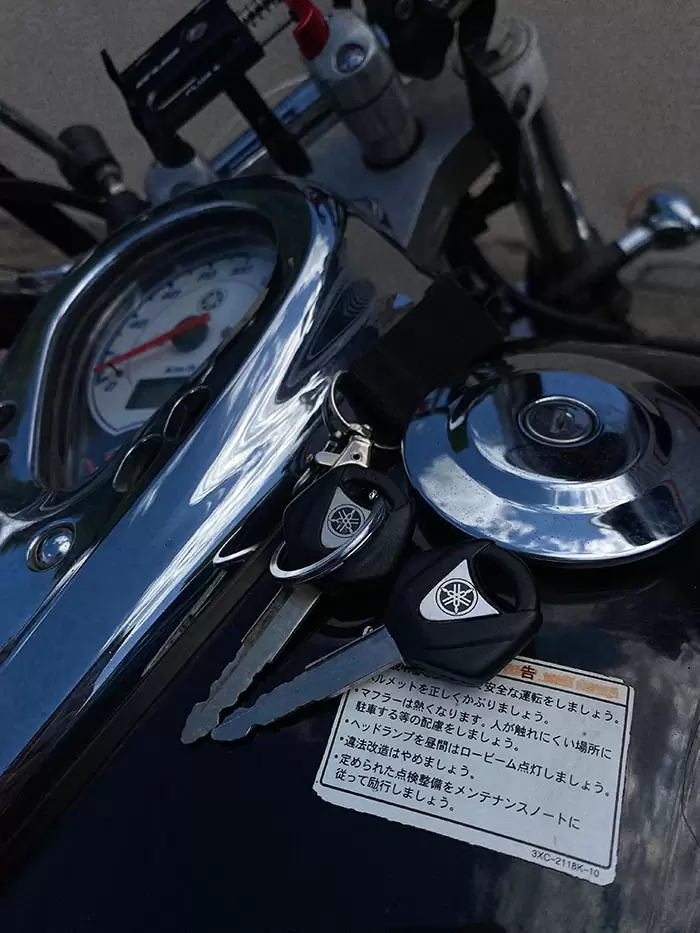 КЛЮЧ С ЧИПОМ ДЛЯ МОТОЦИКЛА